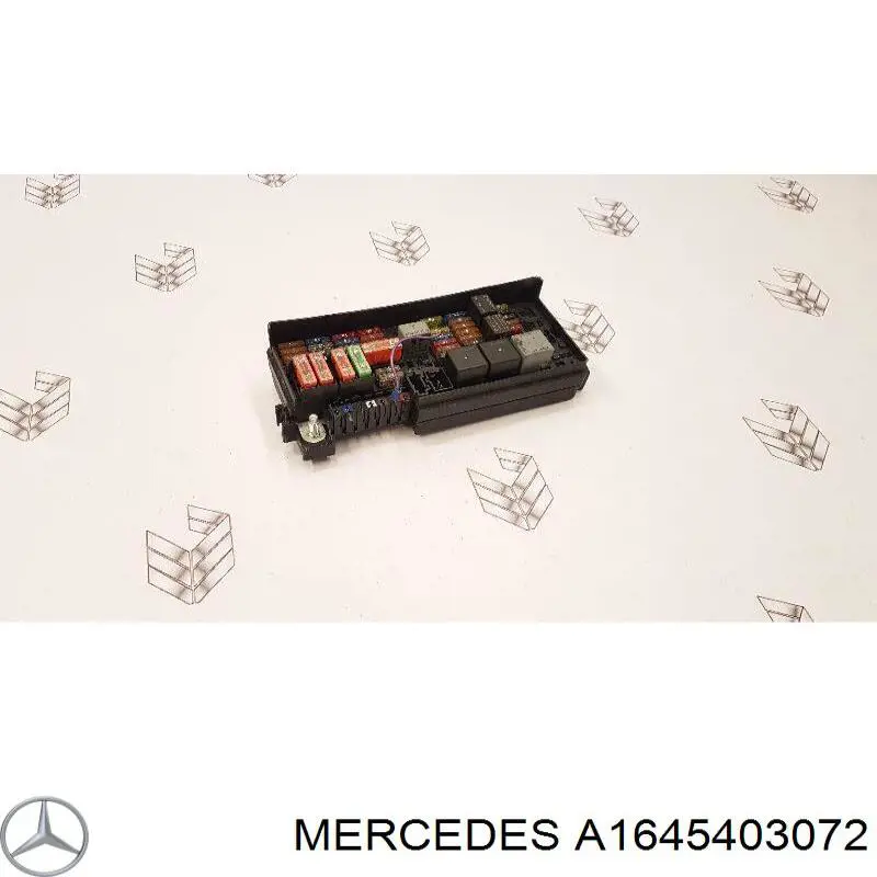 Купить 1645403072 Mercedes Блок предохранителей задний салонный