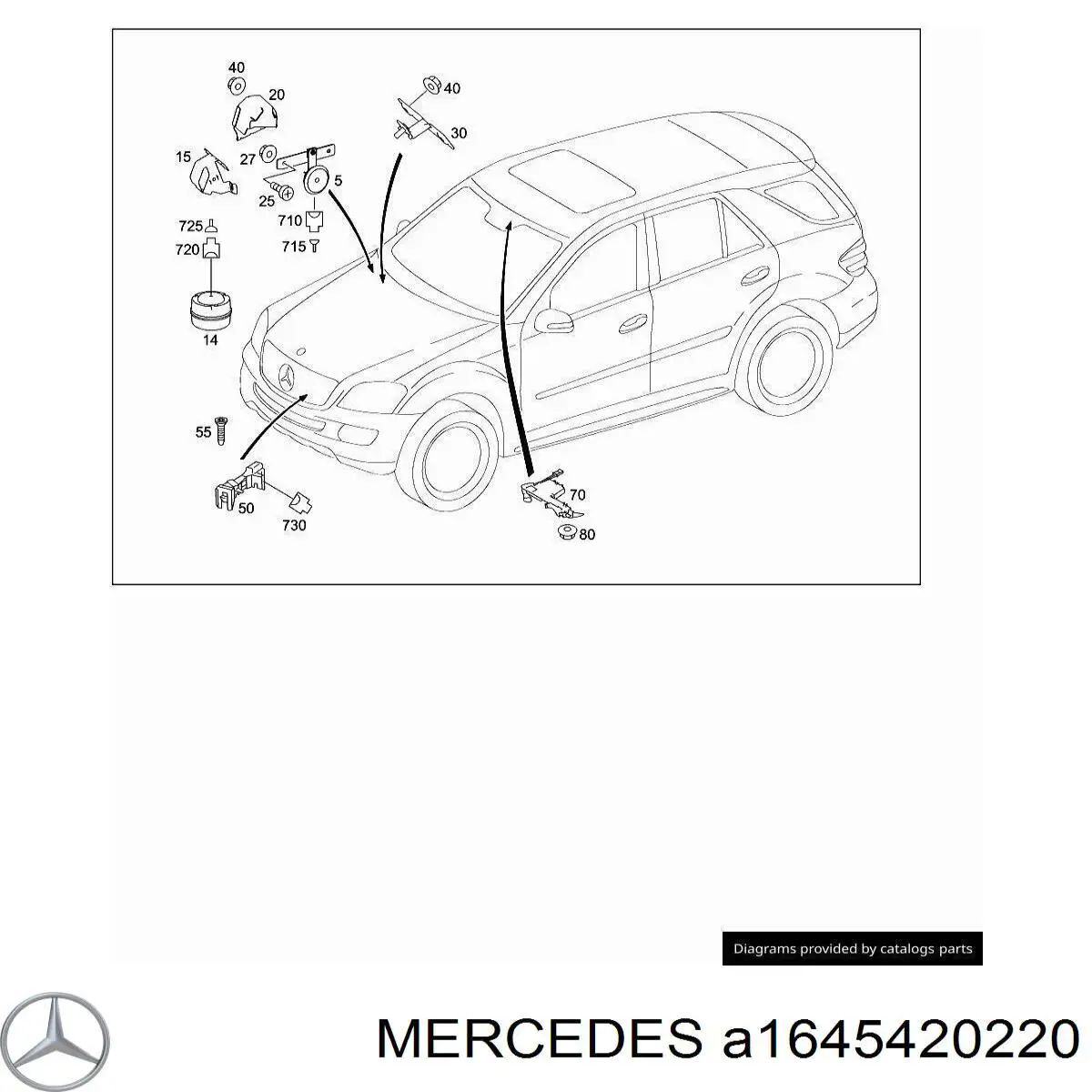  A1645420220 Mercedes