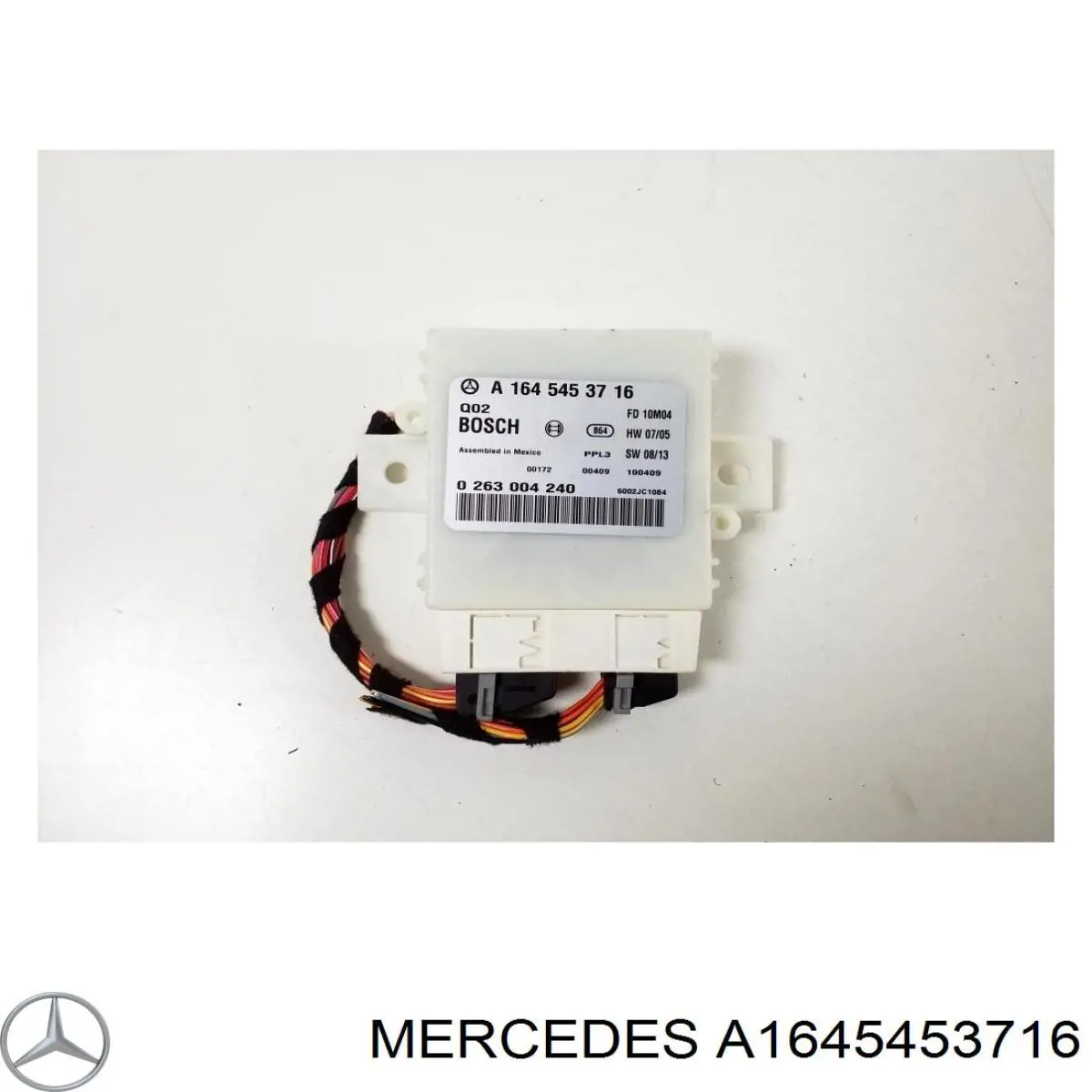 1645453716 Mercedes módulo de direção (centralina eletrônica de sensor de estacionamento)