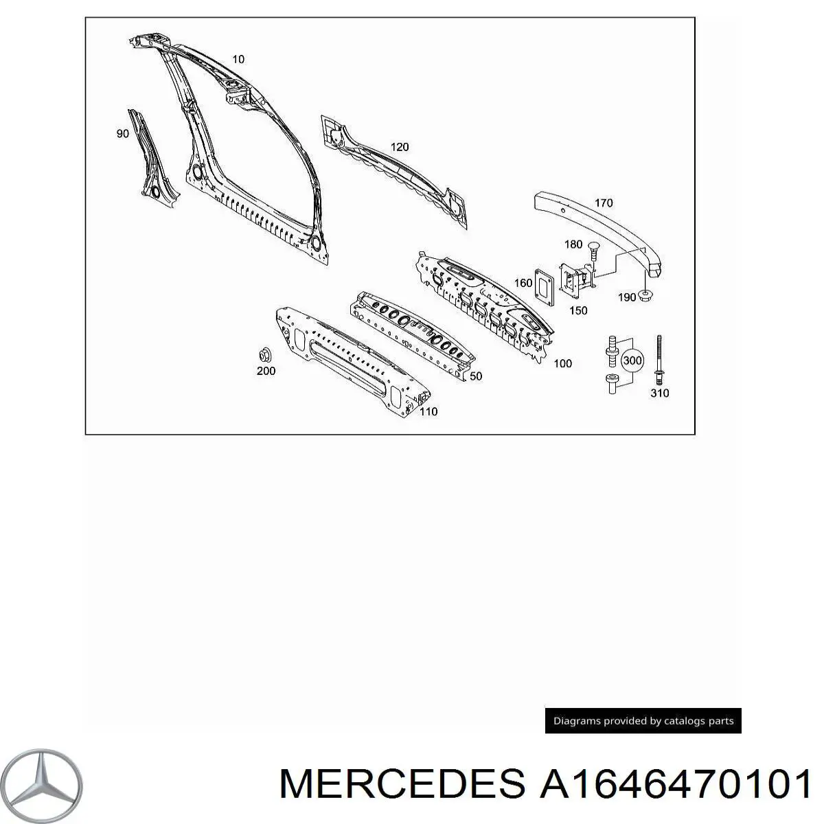  A1646470101 Mercedes