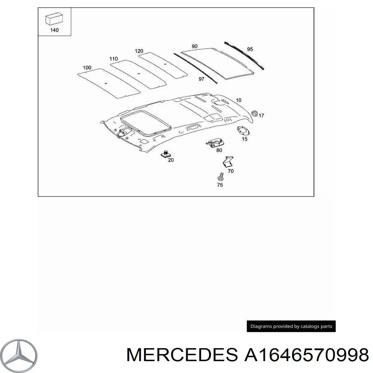A1646570998 Mercedes - купить в Украине