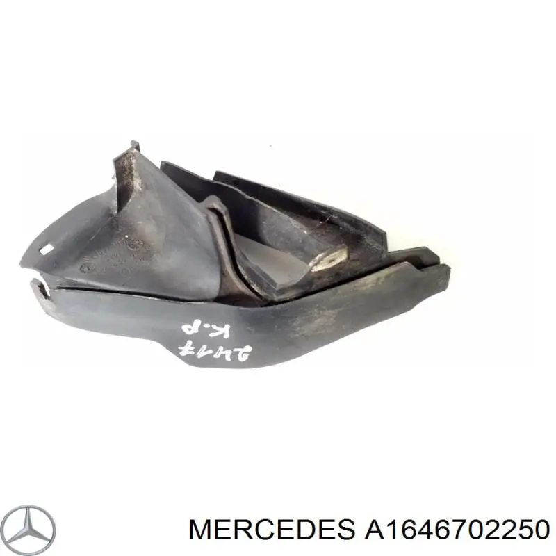 A1646702250 Mercedes vidro de carroçaria (da seção de bagagem direito)