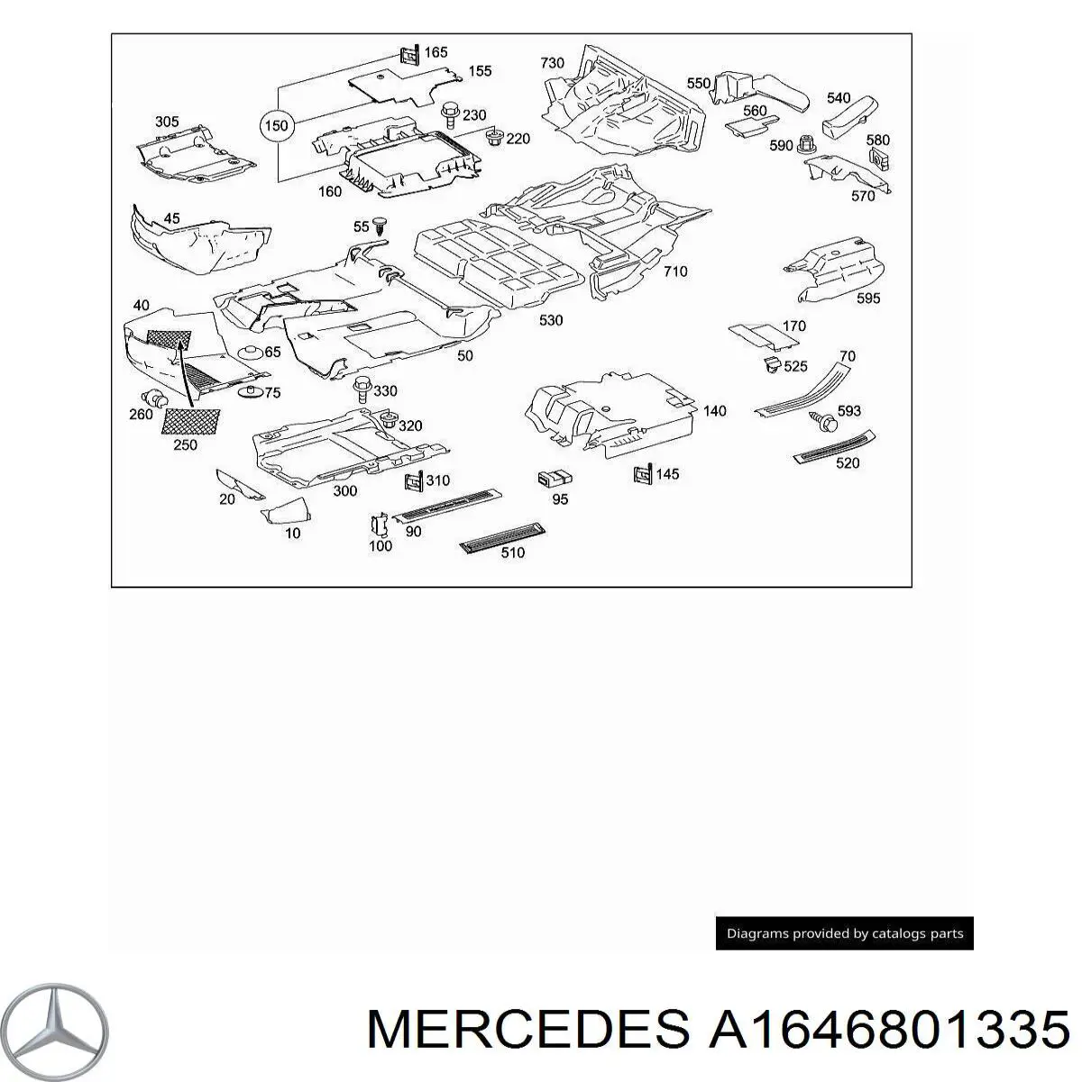 A1646801335 Mercedes 