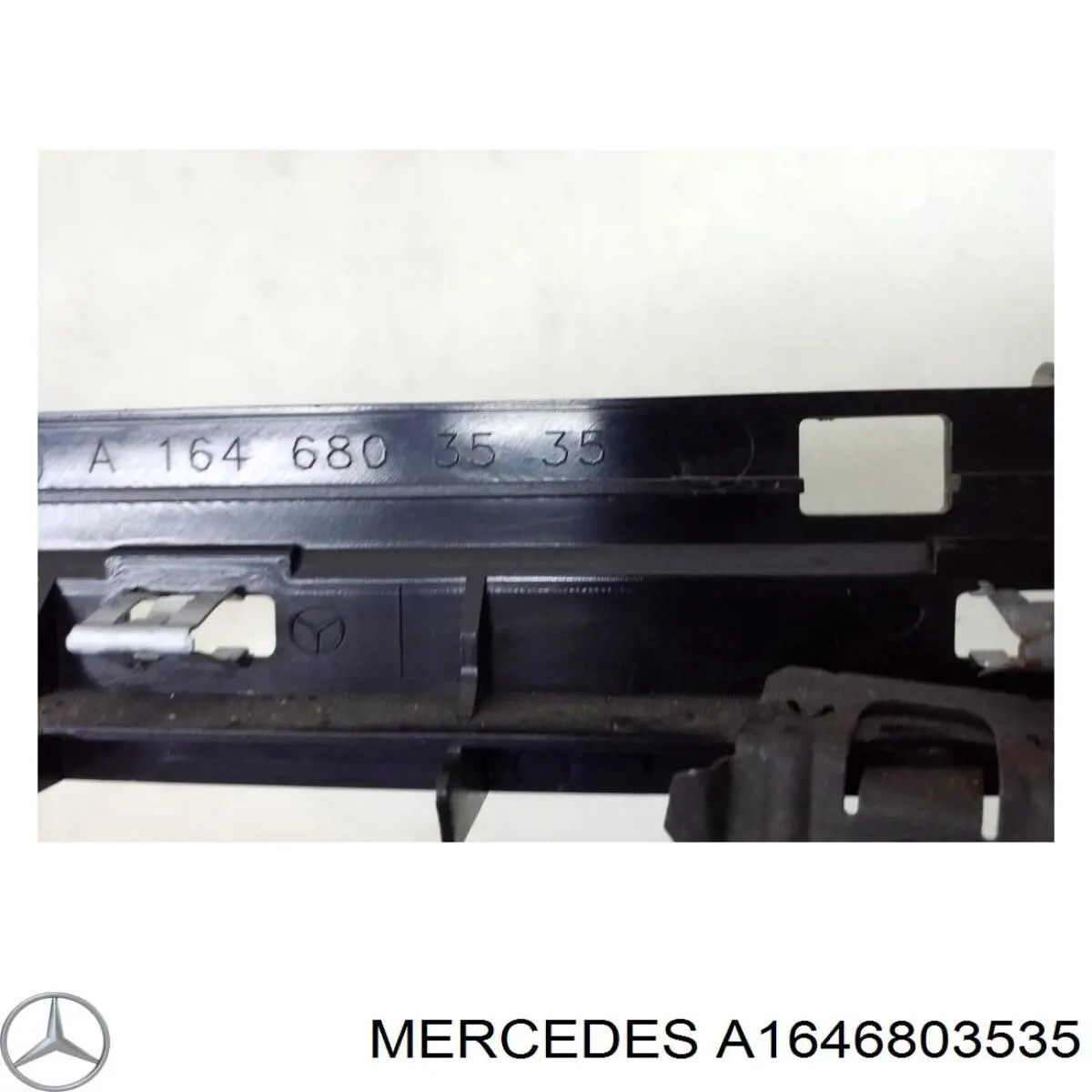 A1646803535 Mercedes Обшивка стойки кузова внутренняя средняя нижняя левая