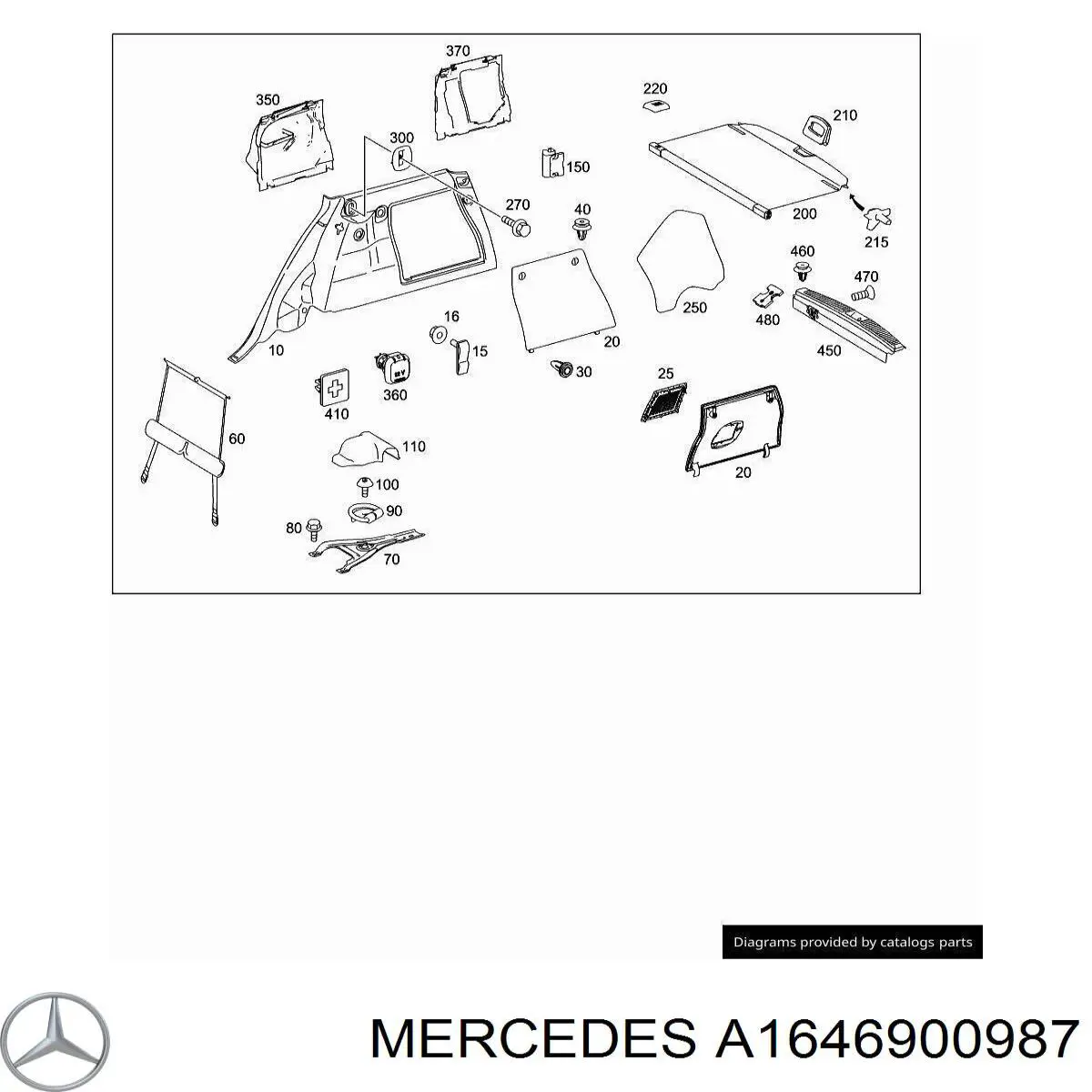 A1646900987 Mercedes 