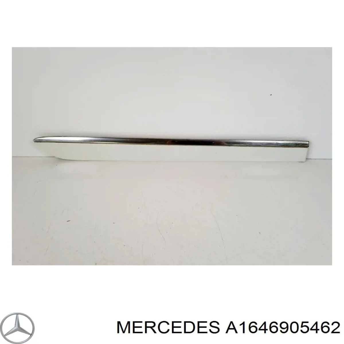 A1646905462 MERCEDES Moldura de la puerta trasera derecha original y equivalente
