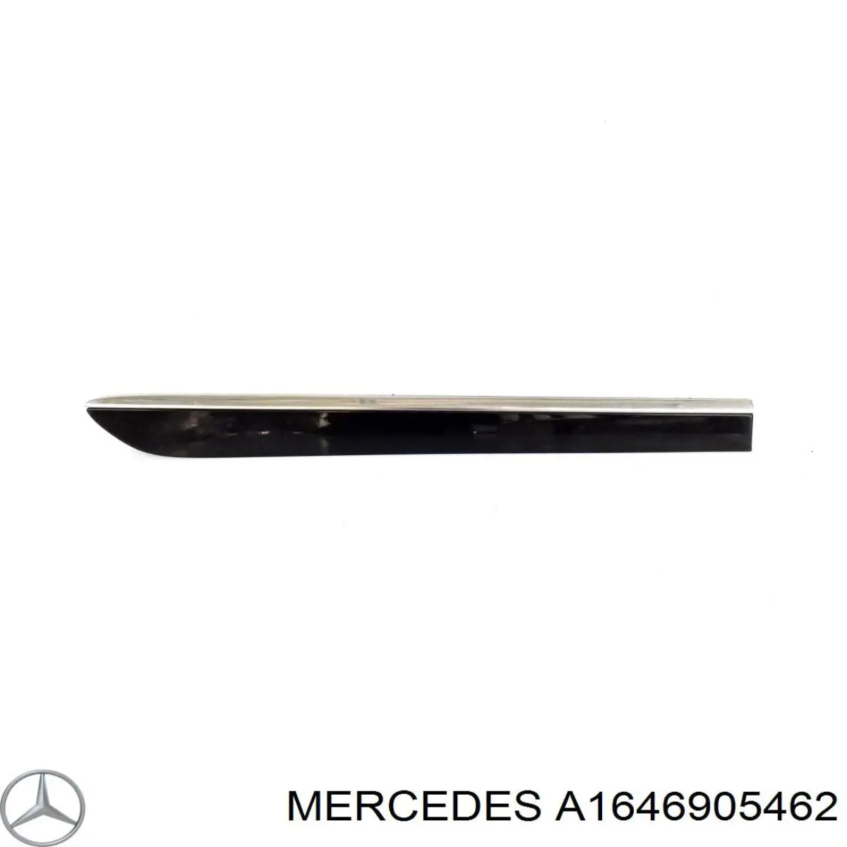Купить A16469054629197 Mercedes Молдинг двери задней правой