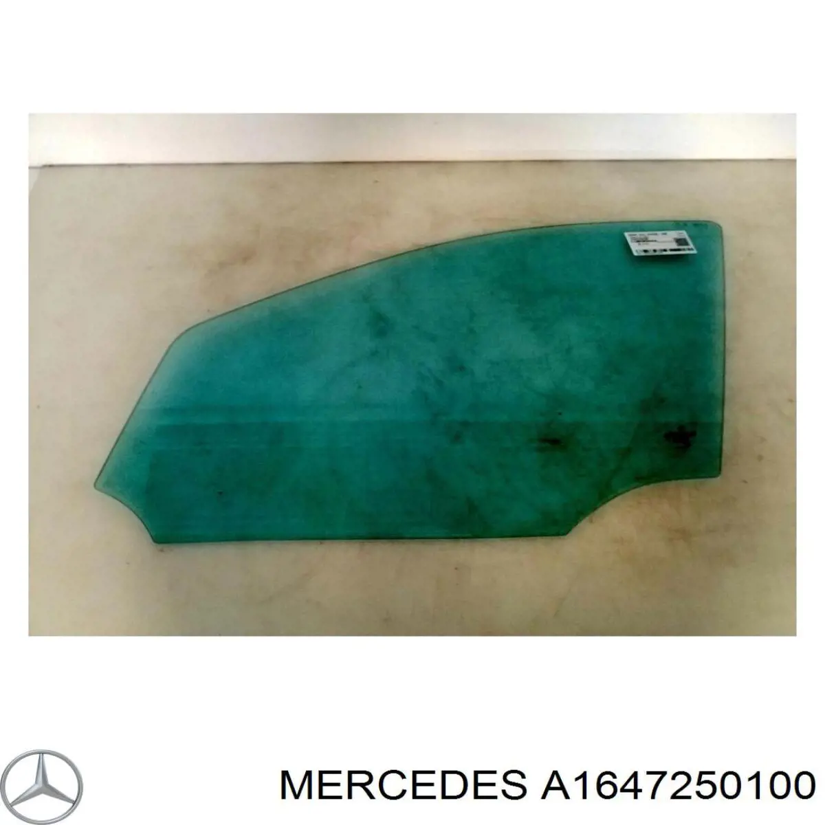 Стекло двери передней левой MERCEDES A1647250100