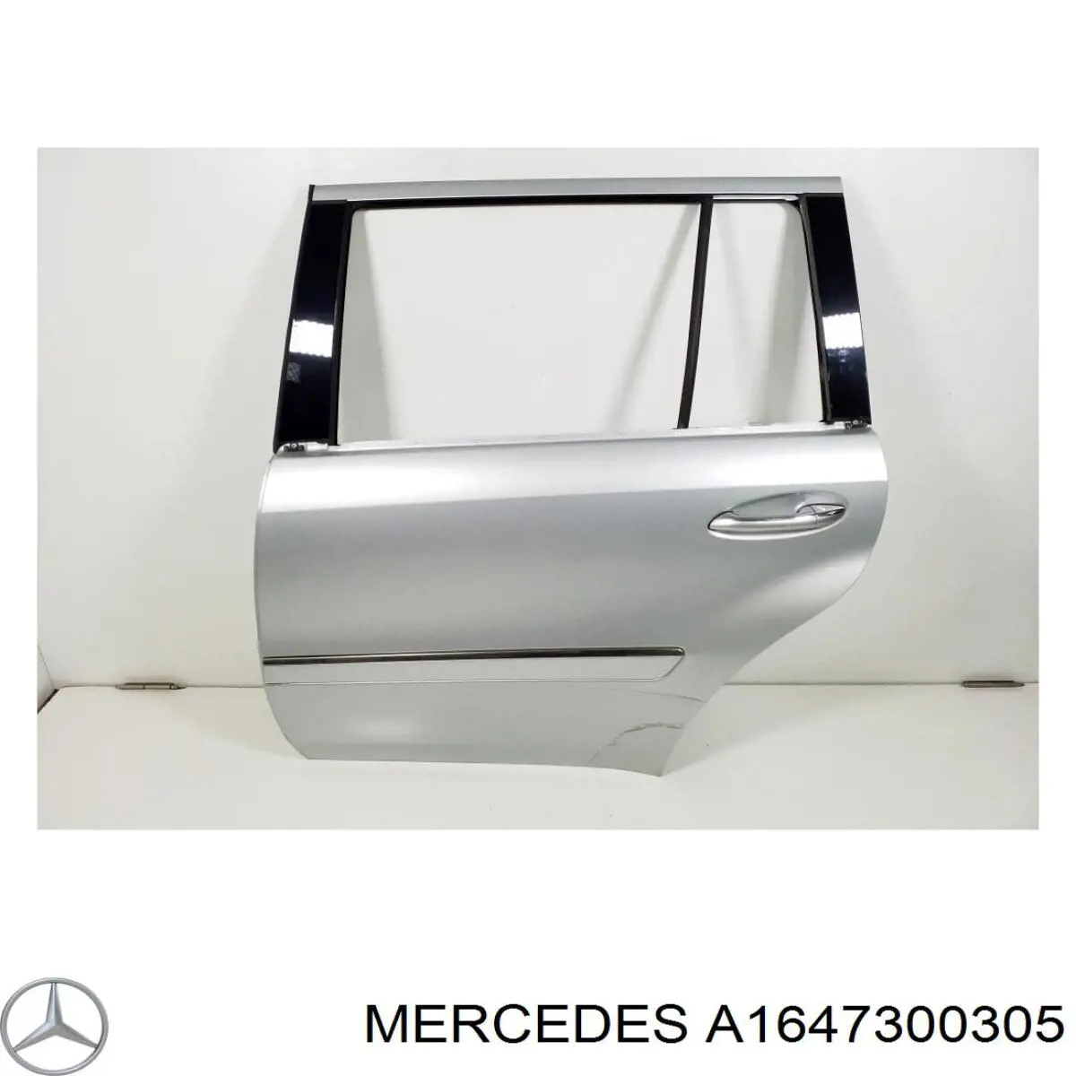Задняя левая дверь Мерседес-бенц ЖЛ X164 (Mercedes GL-Class)