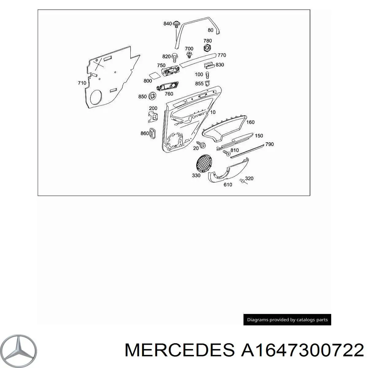 A1647300722 Mercedes
