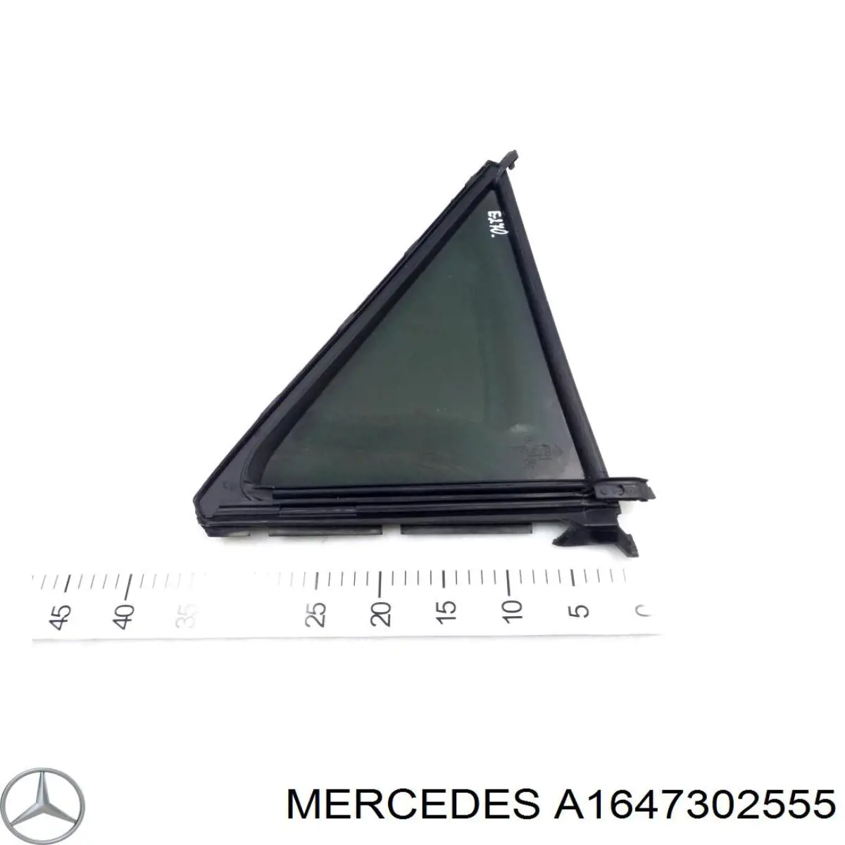Vidro de janelo da porta traseira esquerda para Mercedes ML/GLE (W164)