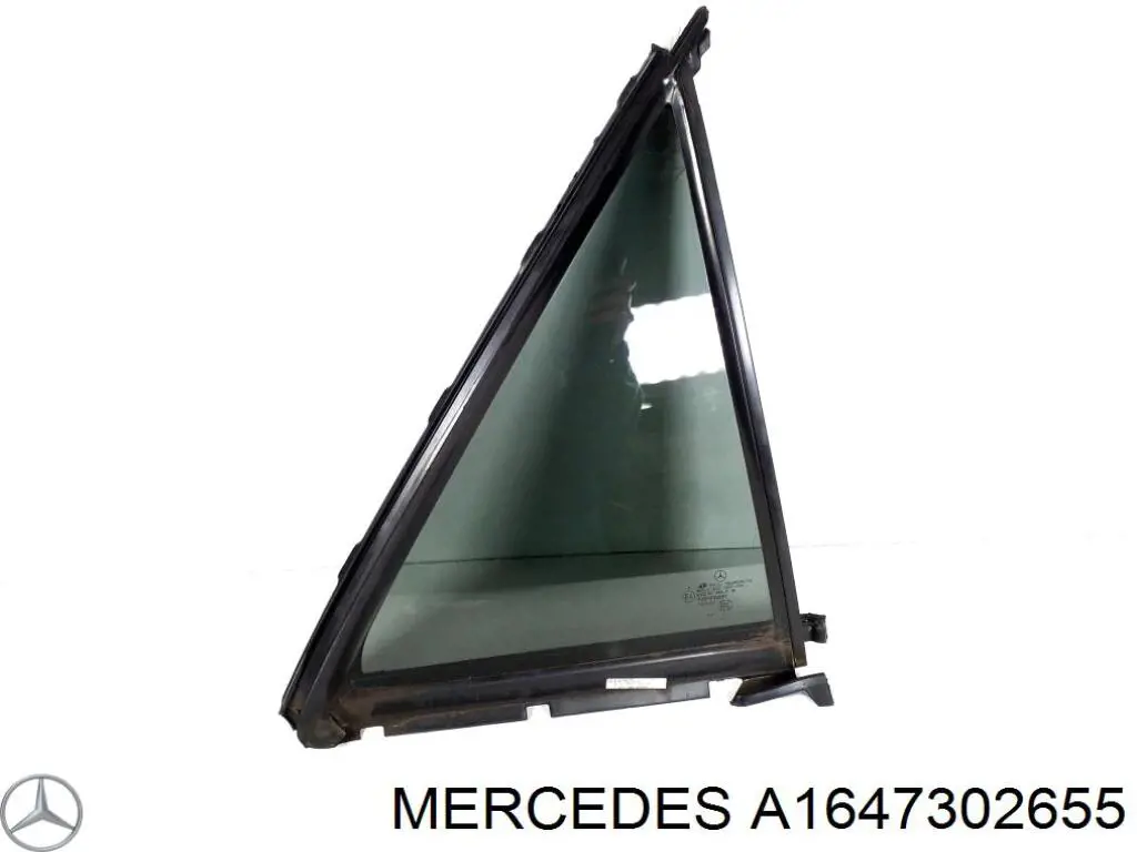 Vidro de janelo da porta traseira direita para Mercedes ML/GLE (W164)