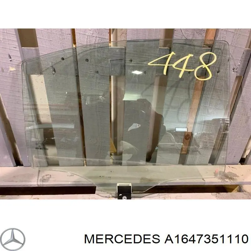 Купить A1647350100 Mercedes Стекло двери задней левой