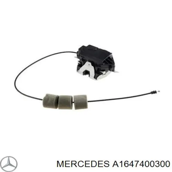 A1647400300 Mercedes fecho de tampa de porta-malas (de 3ª/5ª porta traseira)