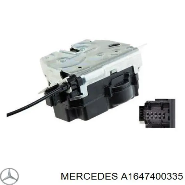 A1647400335 Mercedes fecho de tampa de porta-malas (de 3ª/5ª porta traseira)