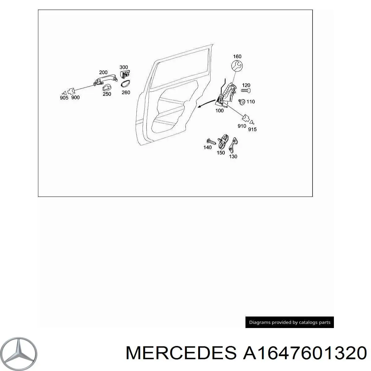A1647601320 Mercedes 