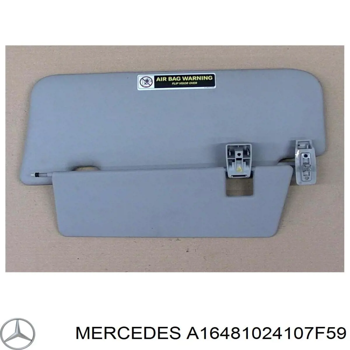 A16481024107F59 Mercedes Козырек противосолнечный