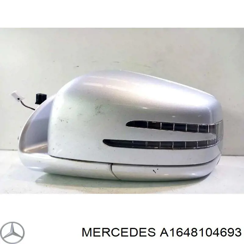 Купить A16481046939197 Mercedes Боковое зеркало заднего вида правое