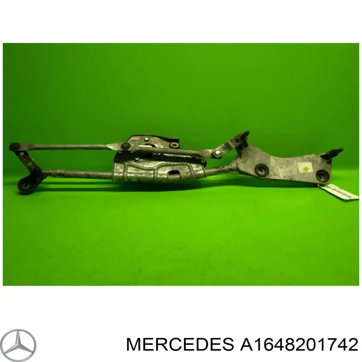 Мотор стеклоочистителя лобового стекла Mercedes A1648201742