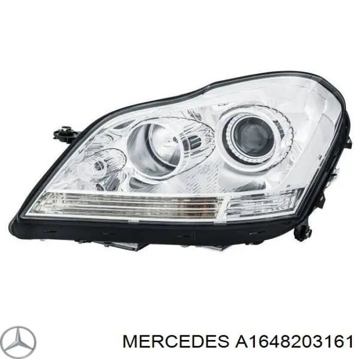 Фара левая A1648203161 Mercedes