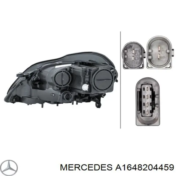 A1648204459 Mercedes Фара передняя правая