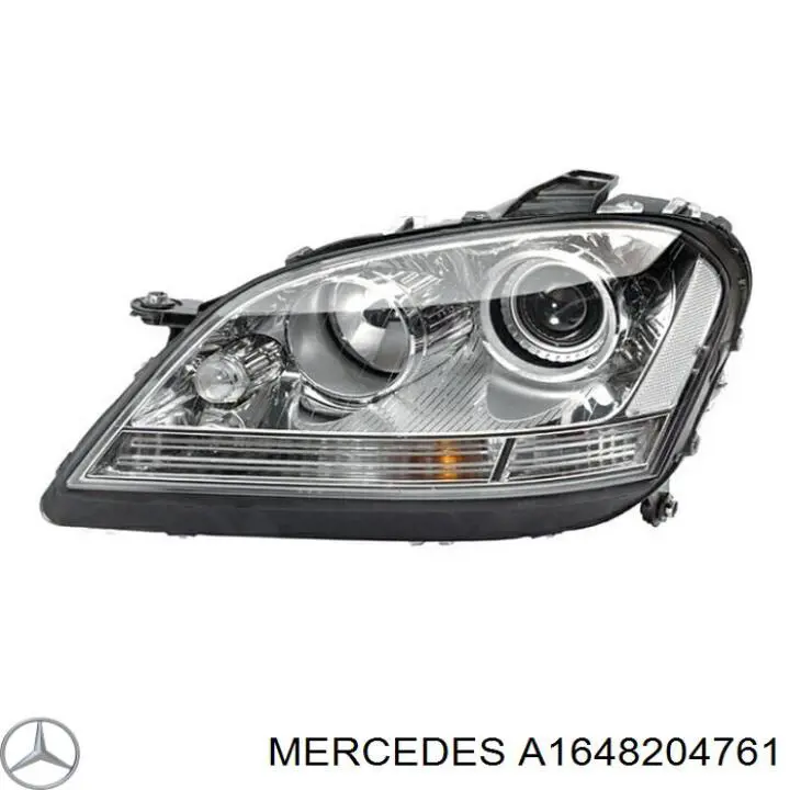 A1648204761 Mercedes фара левая