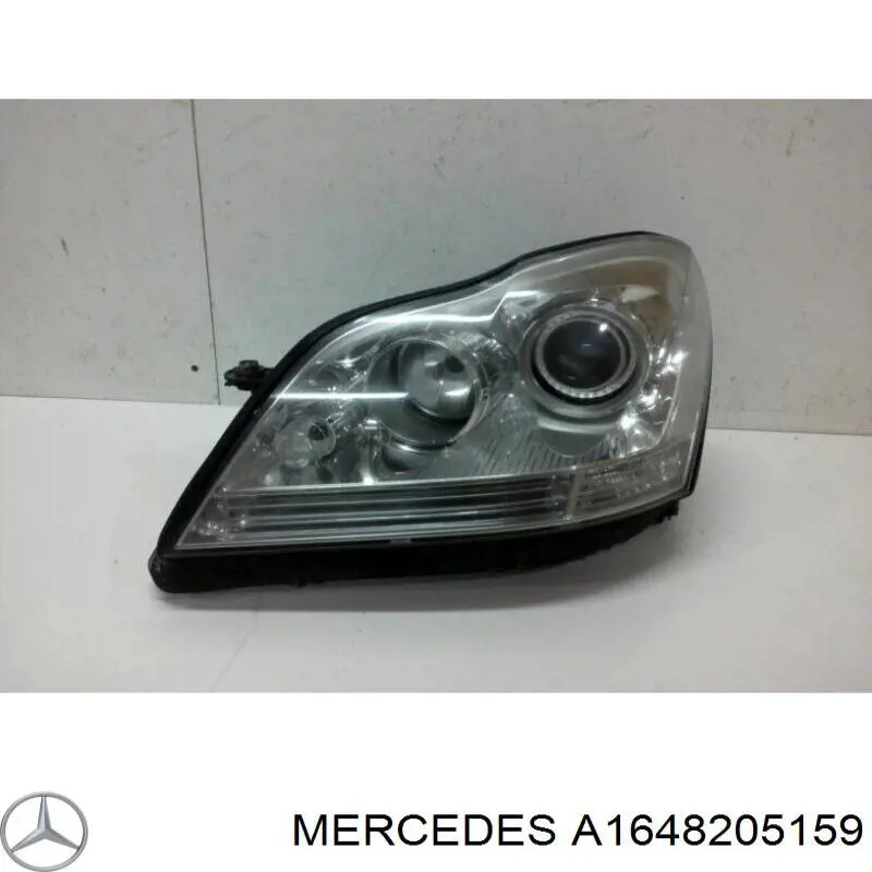 A1648205159 Mercedes фара левая