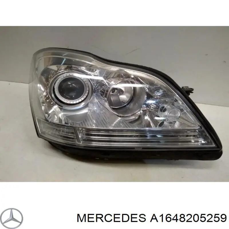 Правая фара A1648205259 Mercedes
