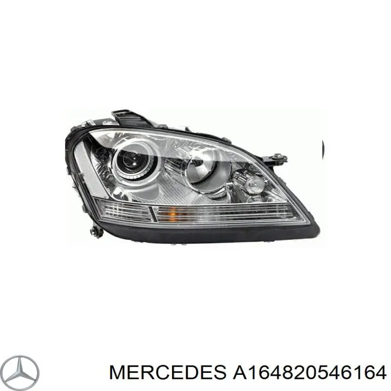 A164820546164 Mercedes luz direita