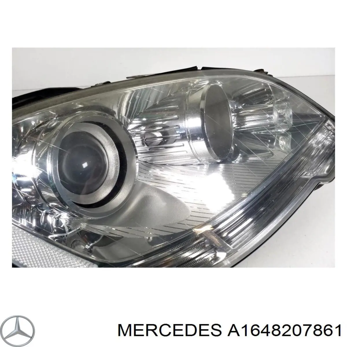 Правая блок фара Mercedes 1648207861 цена, от 191.87 USD