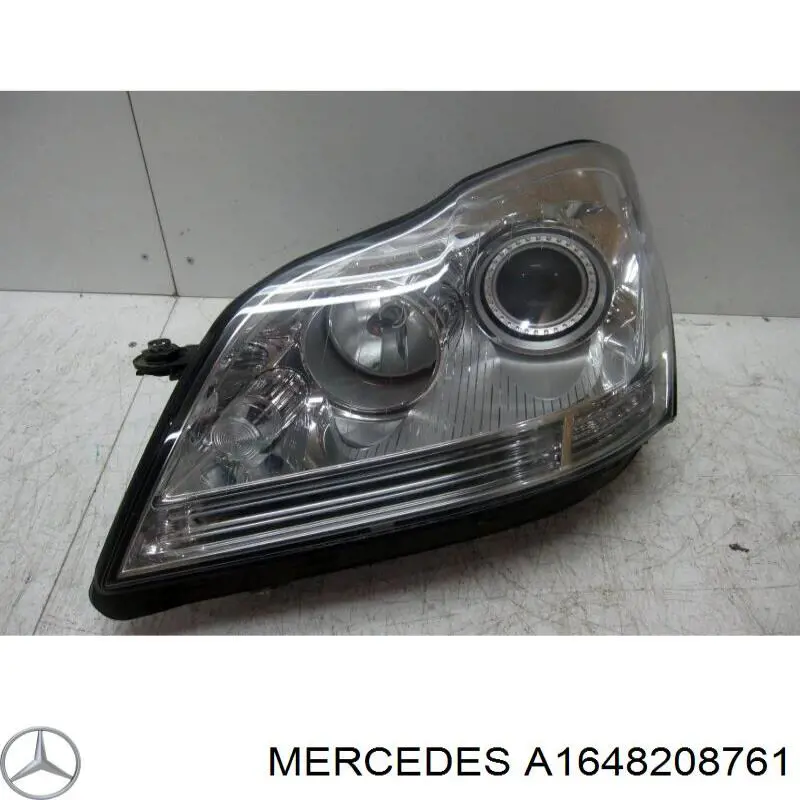 A1648208761 Mercedes фара левая