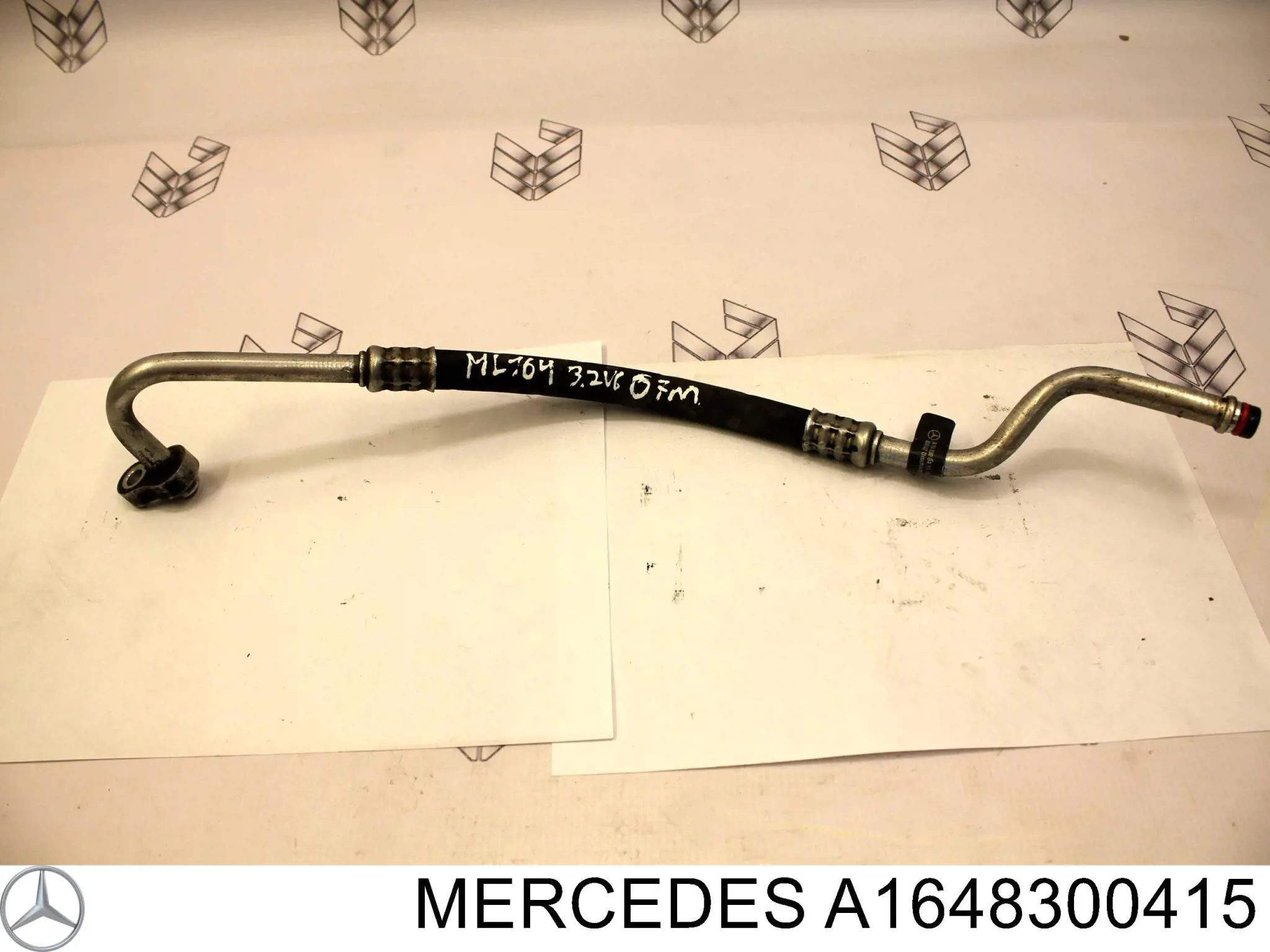 Шланг кондиционера, от компрессора к радиатору Mercedes A1648300415 цена, от 29.57 USD