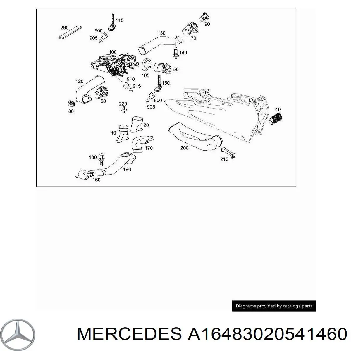 A16483020541460 Mercedes 