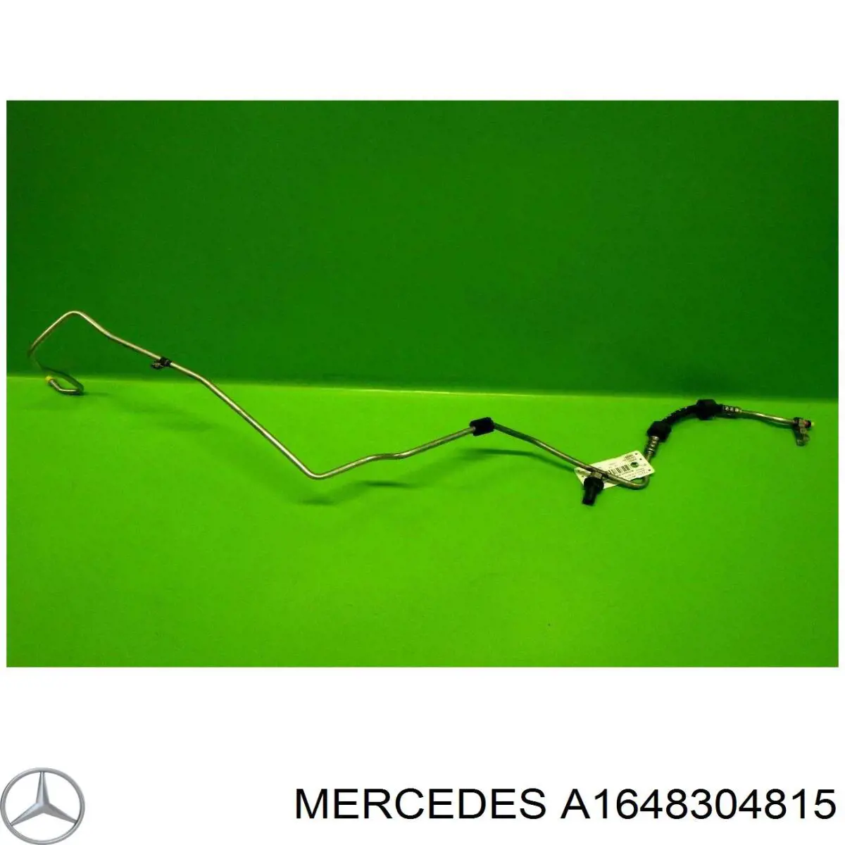 A1648304815 Mercedes mangueira de aparelho de ar condicionado, desde o radiador até o vaporizador