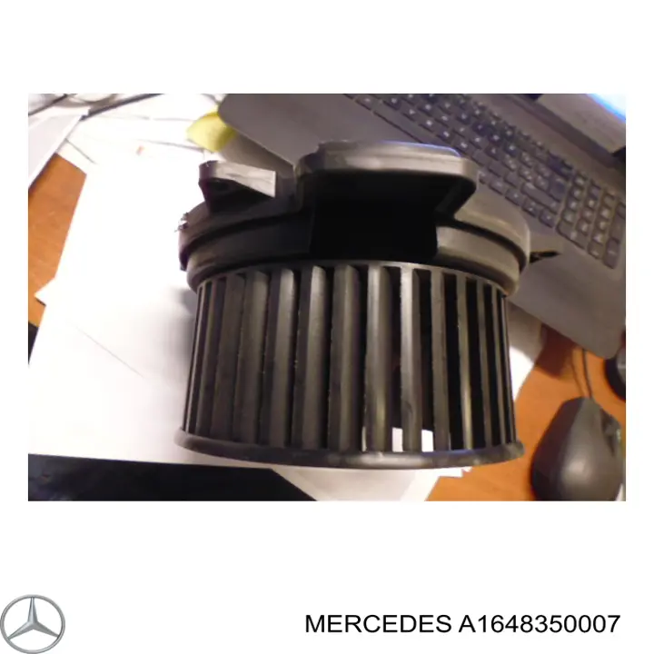 Мотор вентилятора печки (отопителя салона) Mercedes A1648350007