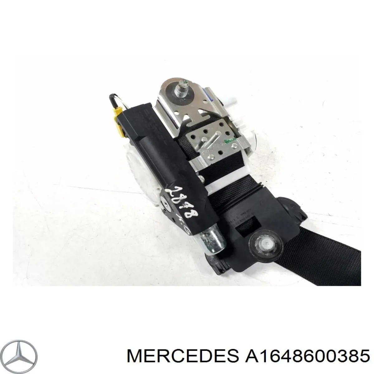 Ремень безопасности задний левый Mercedes A1648600385 цена, от 22.86 USD