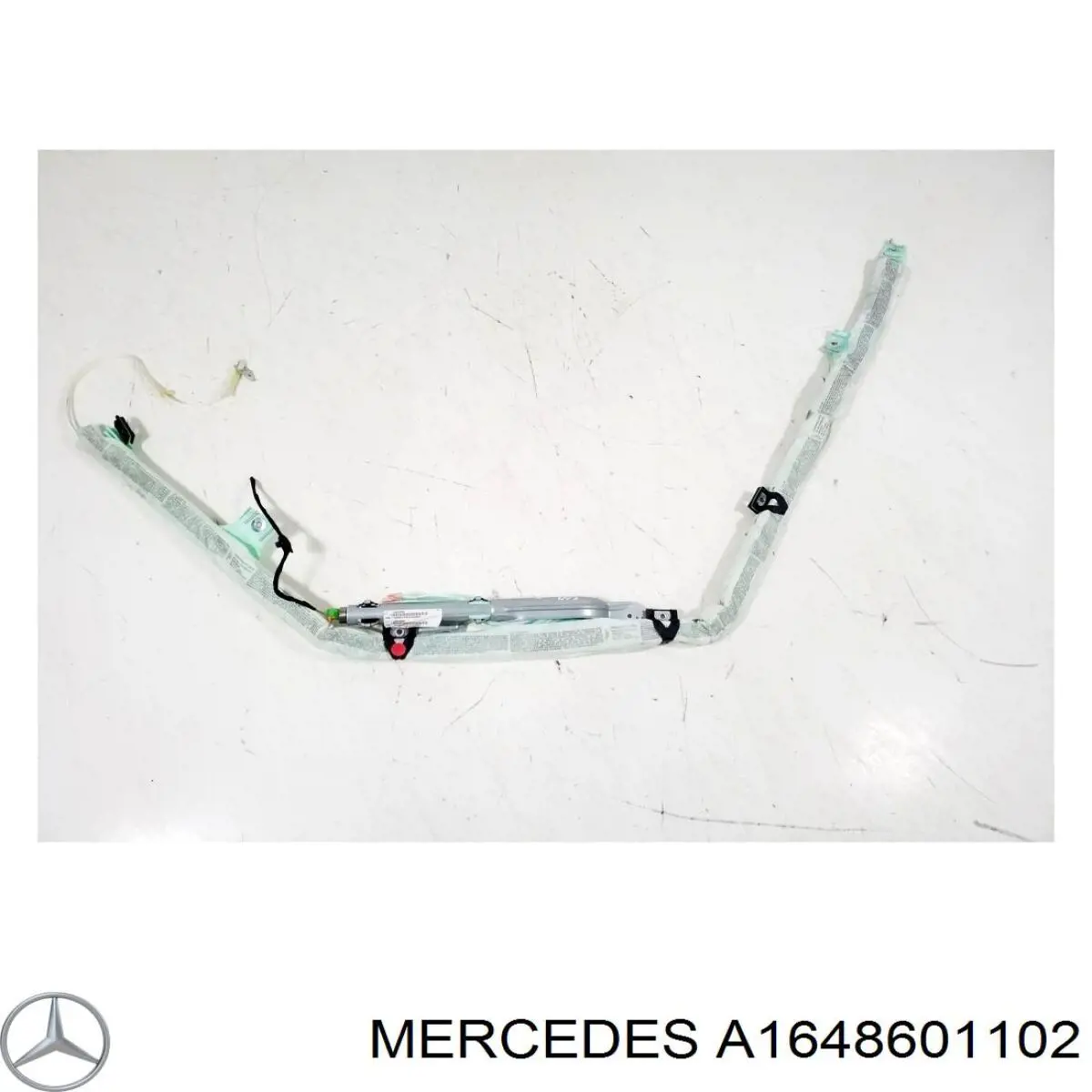 Cinto de segurança (AIRBAG) de estore lateral esquerdo para Mercedes ML/GLE (W164)