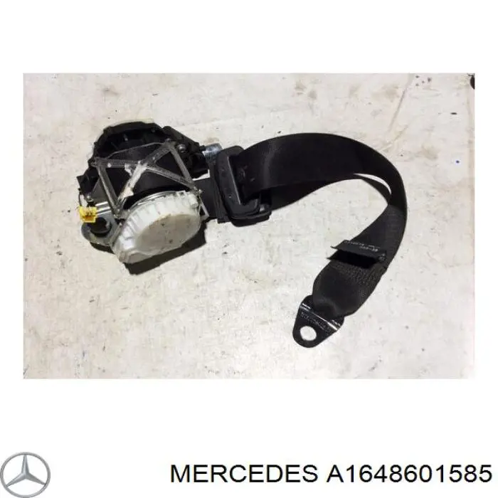 Ремень безопасности задний левый Mercedes A1648601585 цена, от 27.56 USD