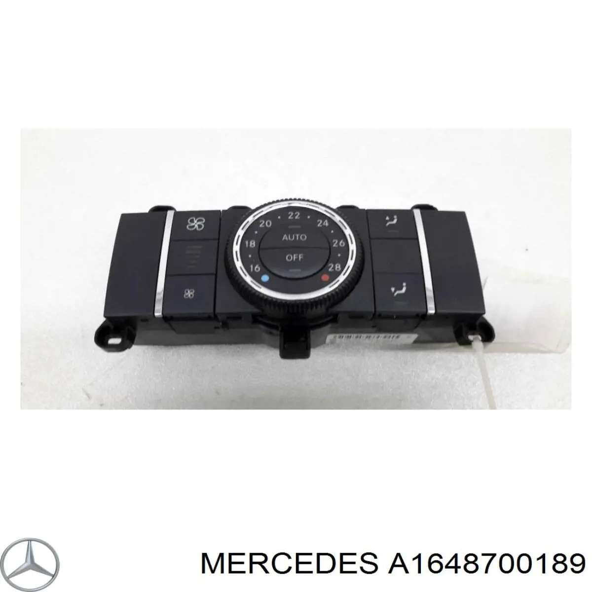 Блок управления печкой на Mercedes ML/GLE (W164)
