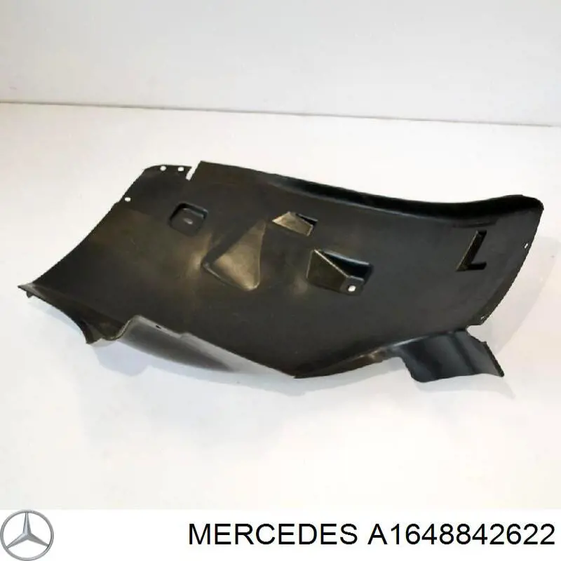 Guarda-barras direito traseiro do pára-lama dianteiro para Mercedes GL (X164)