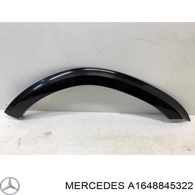 1648845322 Mercedes расширитель (накладка арки заднего крыла левый)