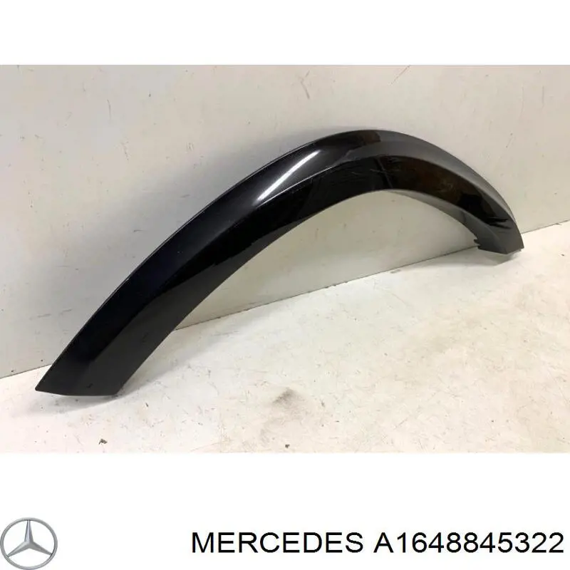 Молдинг арки колеса заднего, левый Mercedes 1648845322 цена, от 177.63 USD