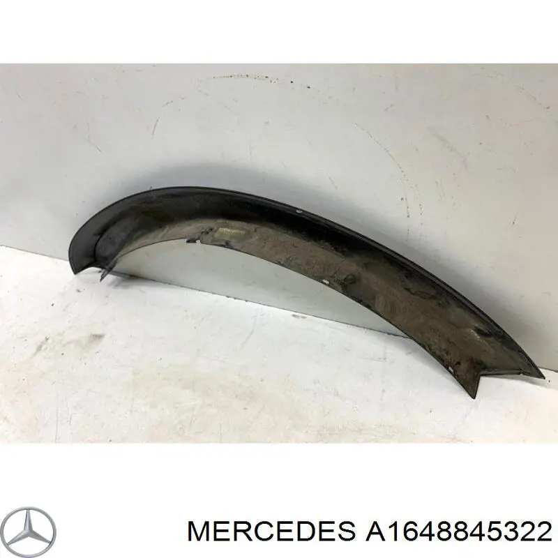 Расширитель (накладка) арки заднего крыла левый 1648845322 Mercedes