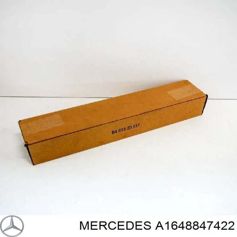 A1648847422 Mercedes накладка бампера переднего правая
