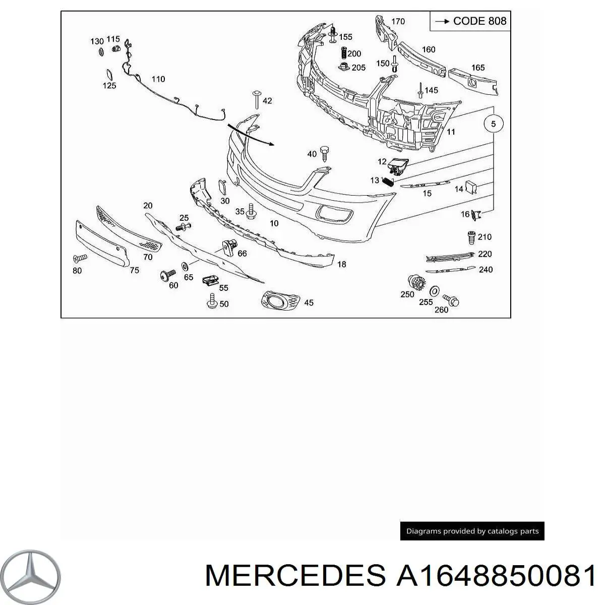  A1648850081 Mercedes