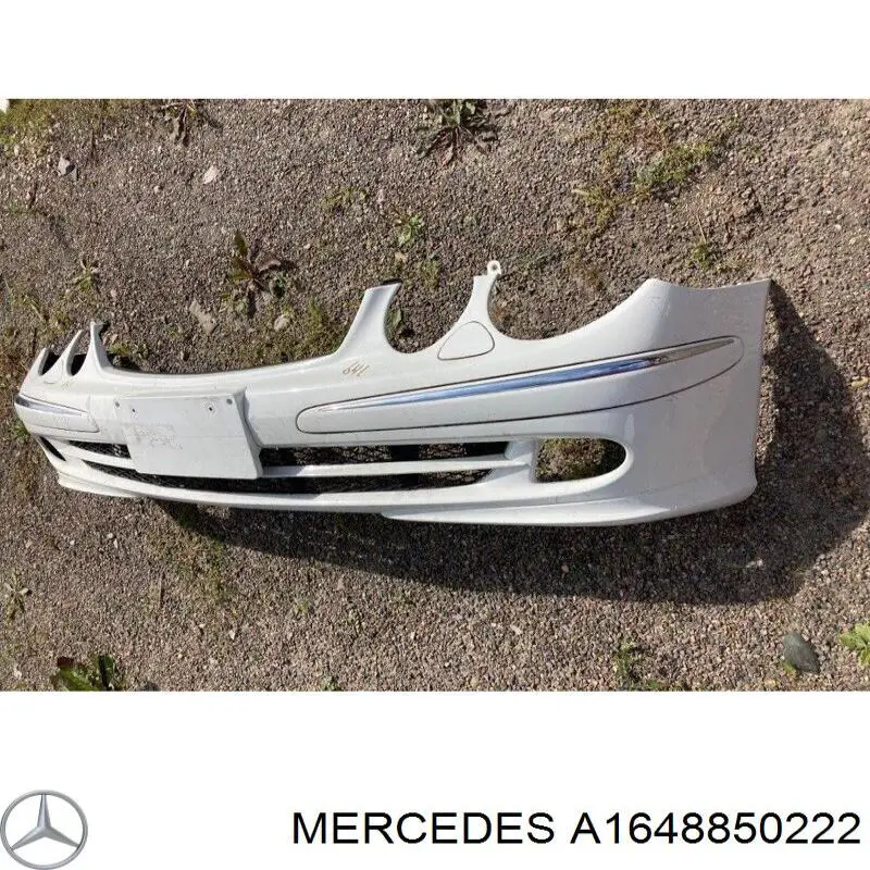 Накладка бампера переднего центральная A1648850222 Mercedes