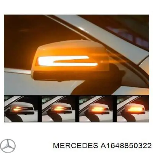 A1648850322 Mercedes защита бампера заднего
