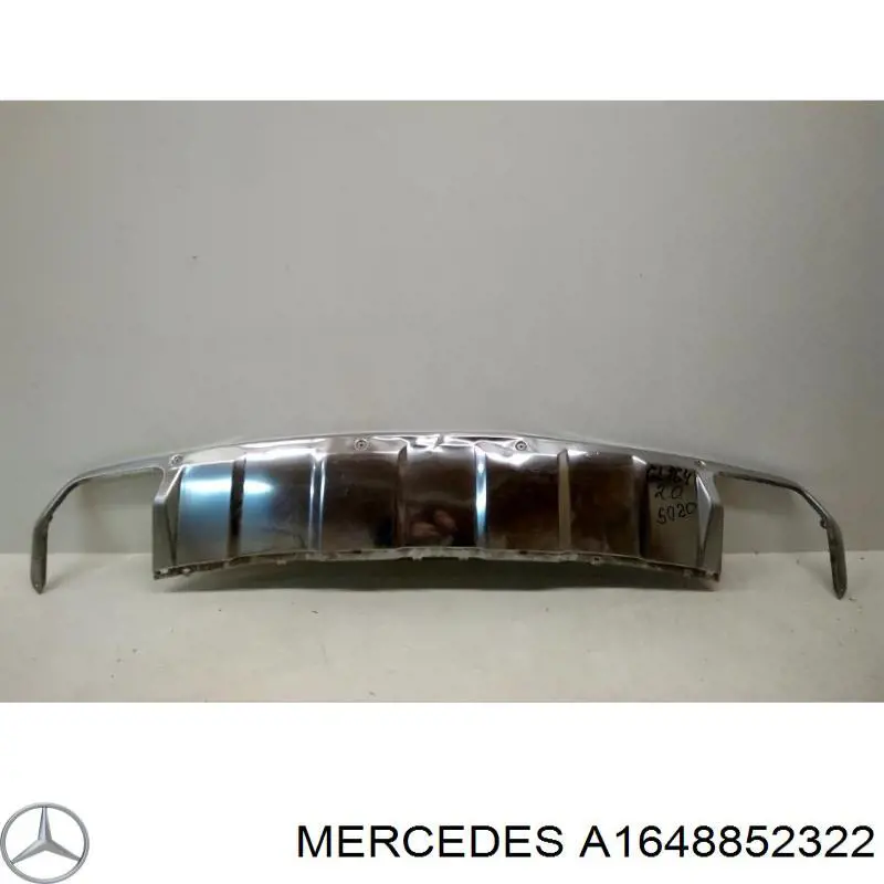 Накладка бампера заднего на Mercedes GL-Class (X164)