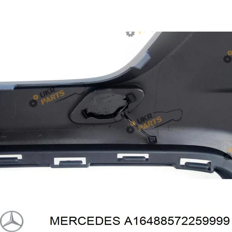 16488572259999 Mercedes pára-choque dianteiro