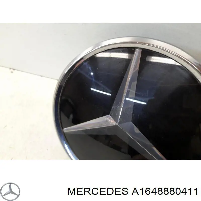A1648880411 MERCEDES Logotipo del radiador I original y equivalente